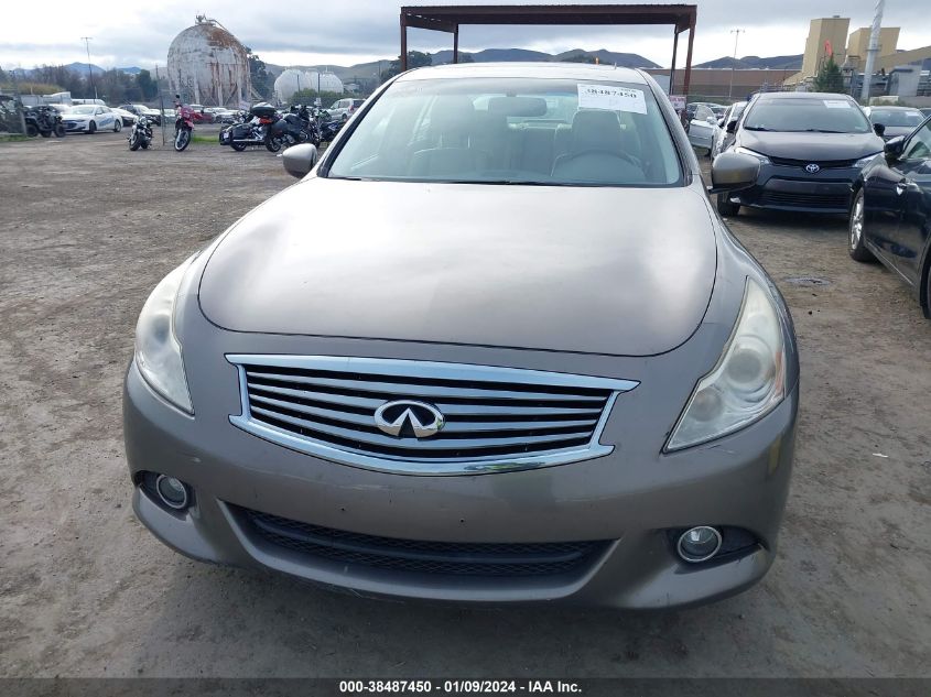 2013 INFINITI G37X - JN1CV6ARXDM350851