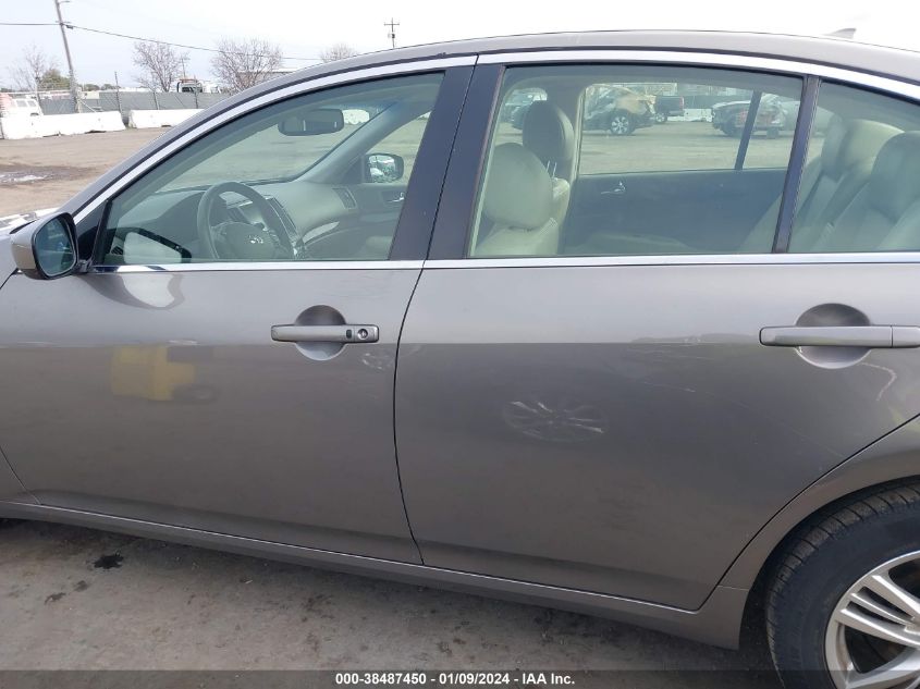 2013 INFINITI G37X - JN1CV6ARXDM350851