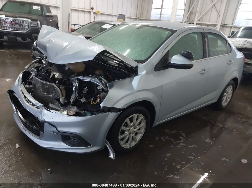 2017 CHEVROLET SONIC LT AUTO - 1G1JD5SBXH4142311