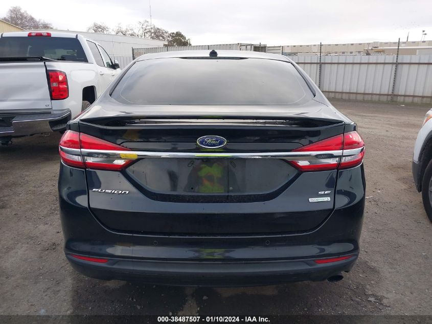 2017 FORD FUSION SE - 3FA6P0HD9HR310730