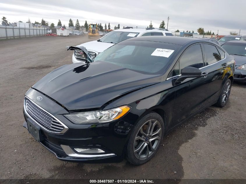 2017 FORD FUSION SE - 3FA6P0HD9HR310730