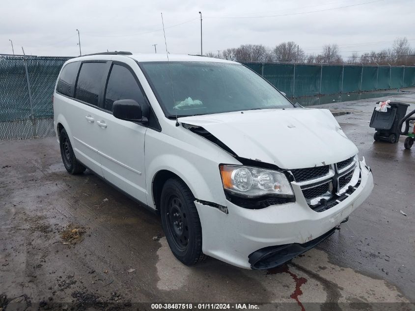 2016 DODGE GRAND CARAVAN SE - 2C4RDGBG2GR244750