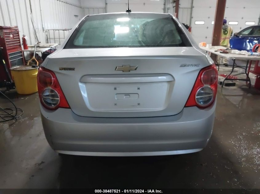 2015 CHEVROLET SONIC LS MANUAL - 1G1JB5SH2F4117944