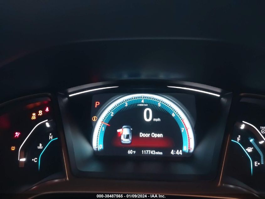 2018 HONDA CIVIC EX-T - 2HGFC3B39JH351238