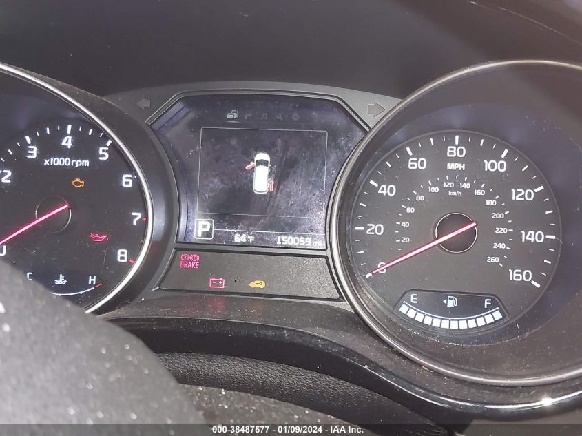 2015 KIA SEDONA SX LUXURY - KNDME5C11F6025340