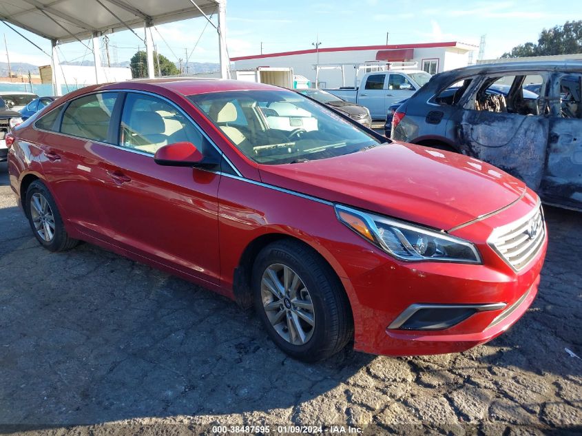 2017 HYUNDAI SONATA SE - 5NPE24AF2HH452301