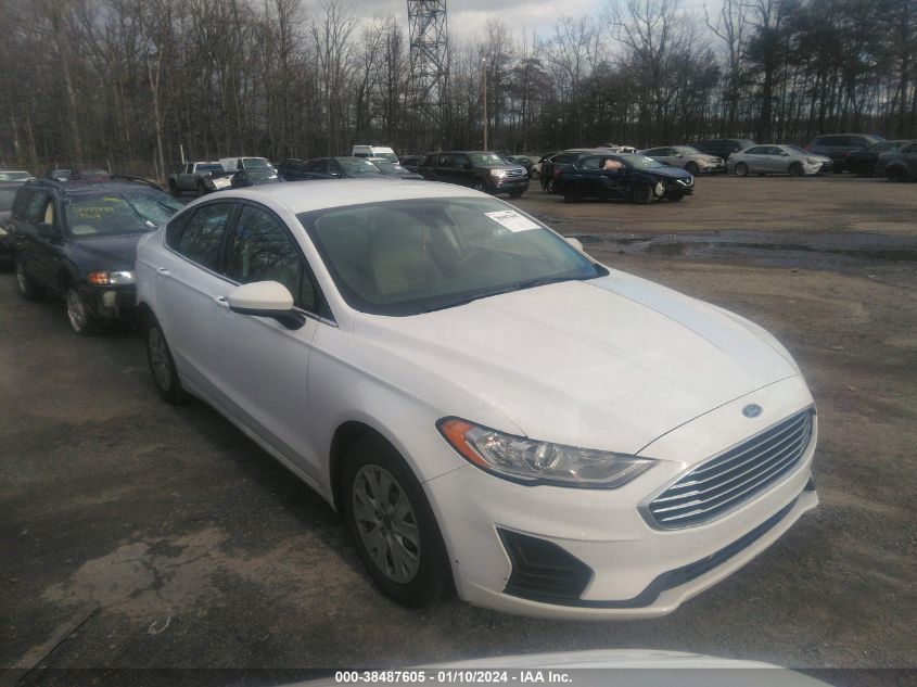 2019 FORD FUSION S - 3FA6P0G77KR111727