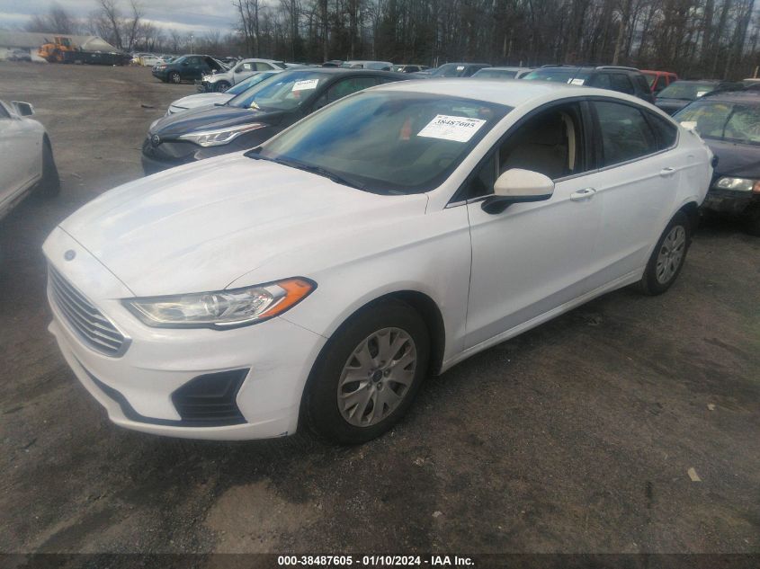 2019 FORD FUSION S - 3FA6P0G77KR111727