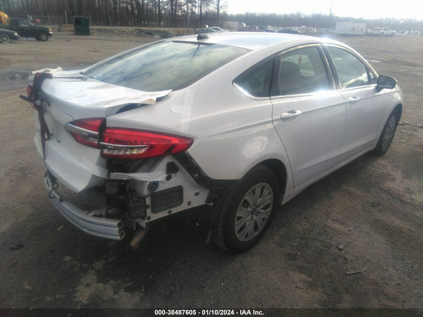 2019 FORD FUSION S - 3FA6P0G77KR111727