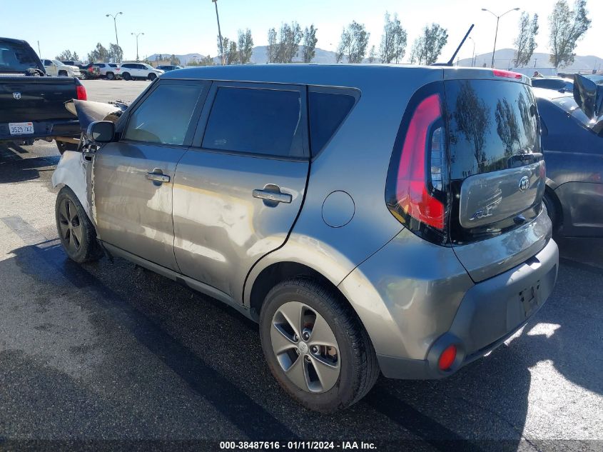 2016 KIA SOUL - KNDJN2A29G7321960
