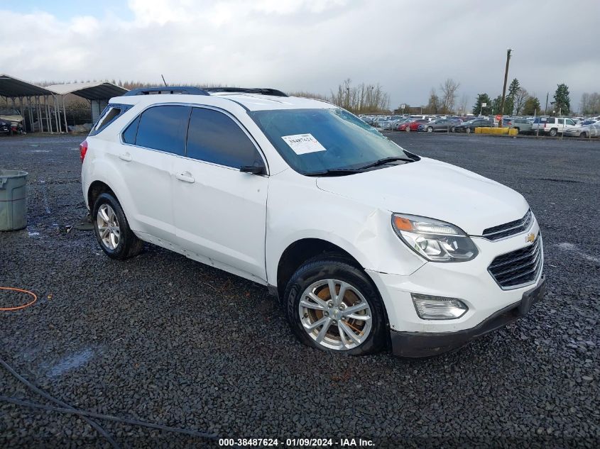 Lot #2539243124 2017 CHEVROLET EQUINOX LT salvage car