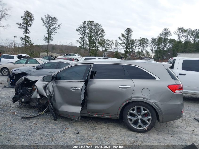 2018 KIA SORENTO SX/SX LIMITED - 5XYPK4A55JG377798