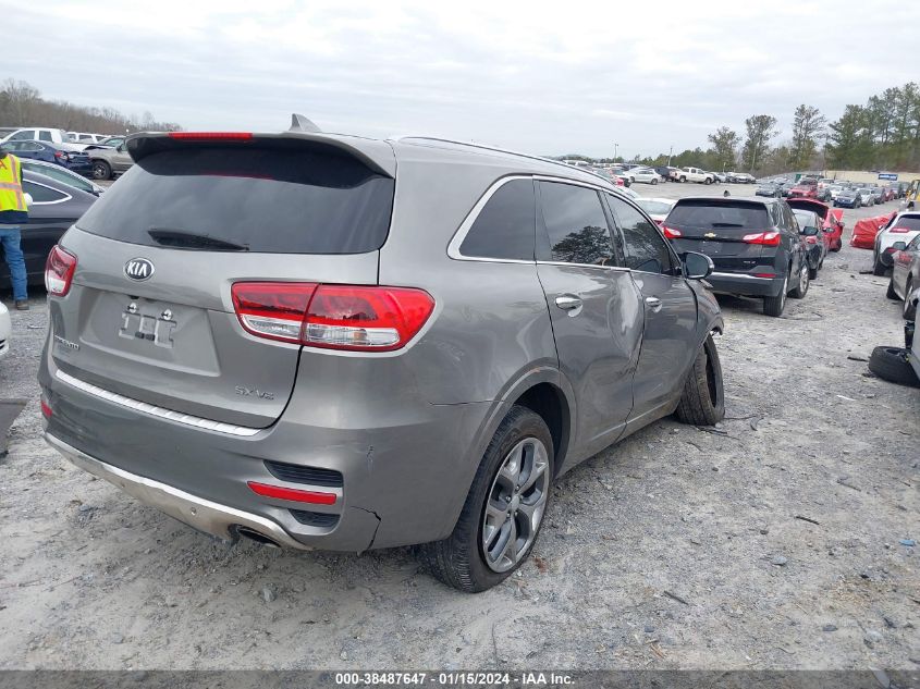 2018 KIA SORENTO SX/SX LIMITED - 5XYPK4A55JG377798