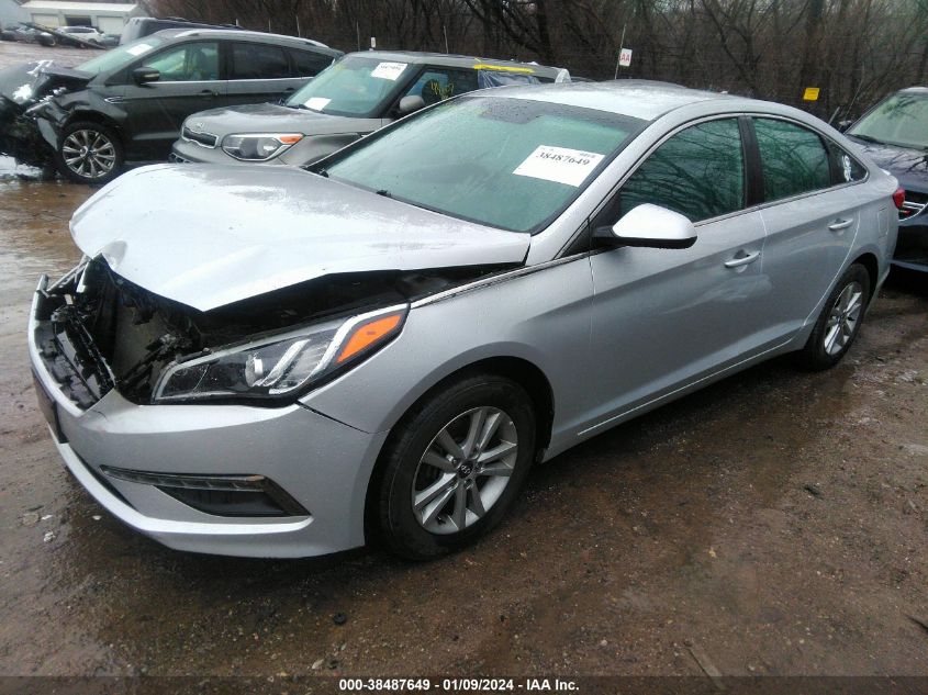 2017 HYUNDAI SONATA SE - 5NPE24AF0HH485488