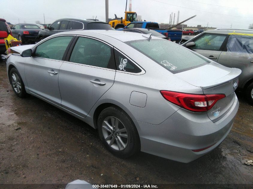 2017 HYUNDAI SONATA SE - 5NPE24AF0HH485488