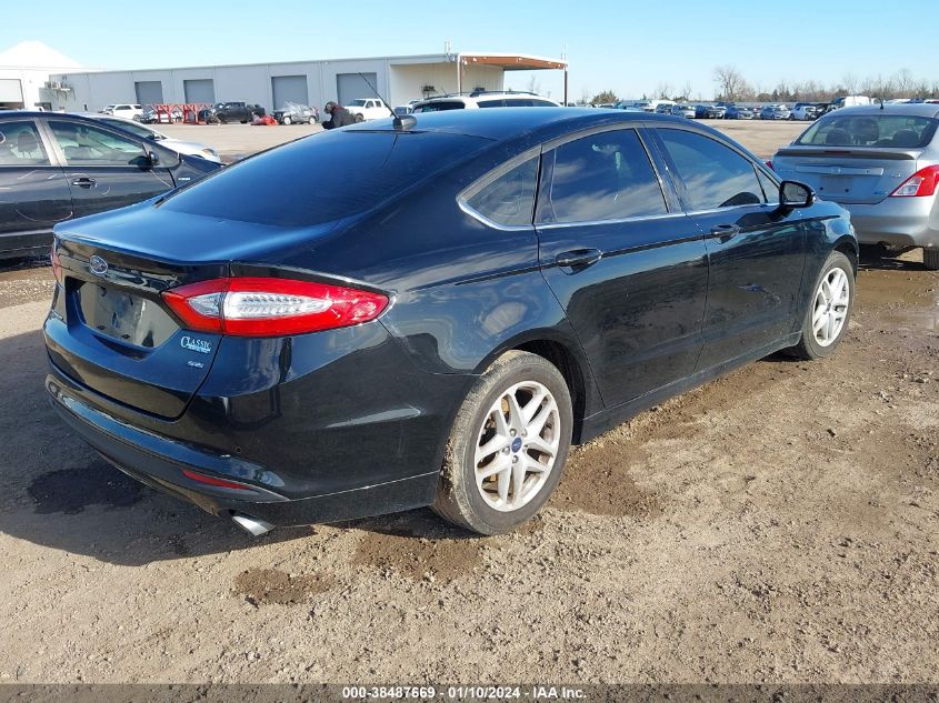 2016 FORD FUSION SE - 3FA6P0H7XGR172348