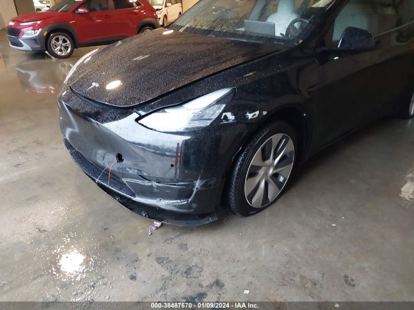 2021 TESLA MODEL Y LONG RANGE DUAL MOTOR ALL-WHEEL DRIVE - 5YJYGDEE4MF064706