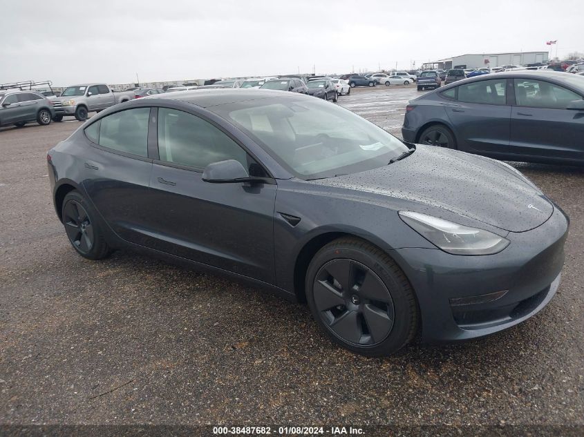 2023 TESLA MODEL 3 REAR-WHEEL DRIVE - 5YJ3E1EA6PF701353