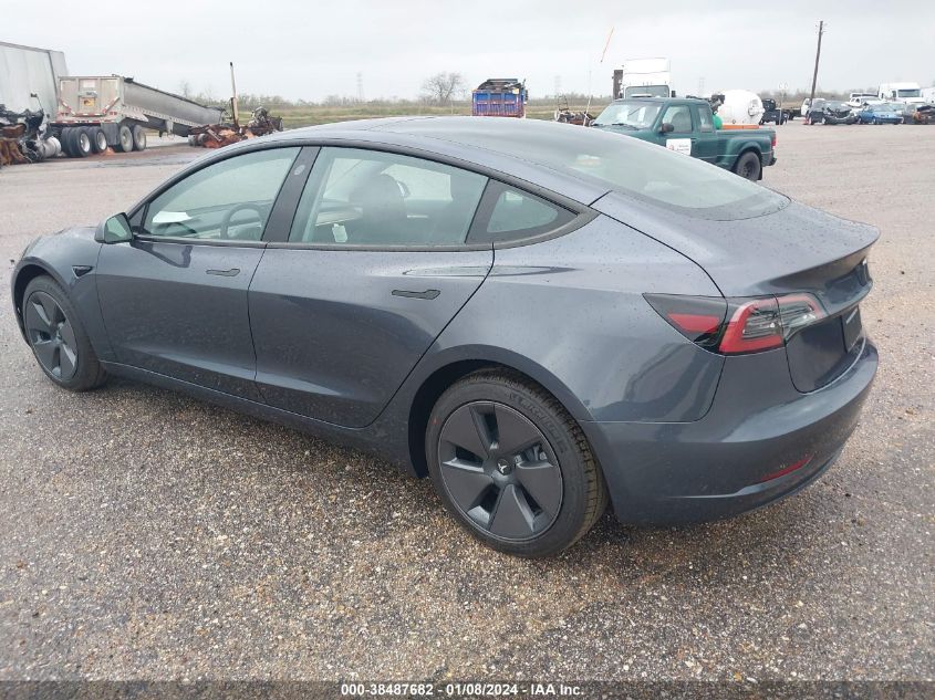 2023 TESLA MODEL 3 REAR-WHEEL DRIVE - 5YJ3E1EA6PF701353