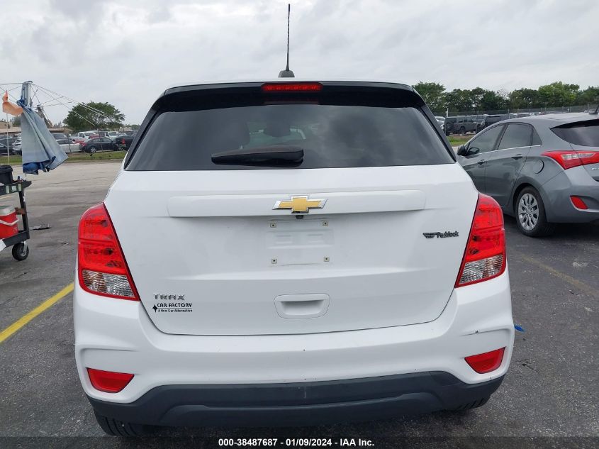 2019 CHEVROLET TRAX LS - 3GNCJKSB5KL259889