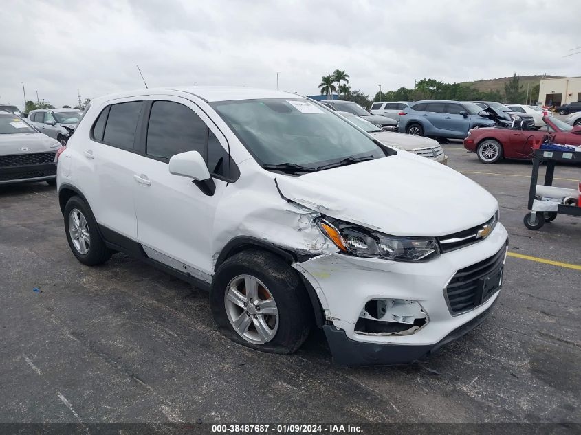 2019 CHEVROLET TRAX LS - 3GNCJKSB5KL259889