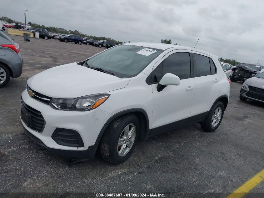 2019 CHEVROLET TRAX LS - 3GNCJKSB5KL259889