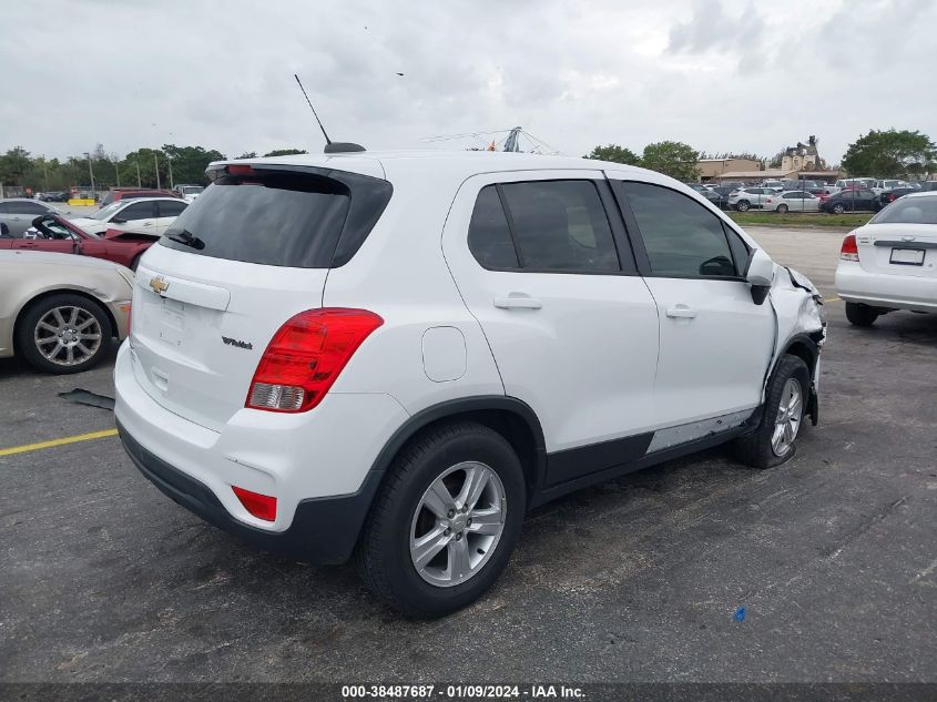 2019 CHEVROLET TRAX LS - 3GNCJKSB5KL259889