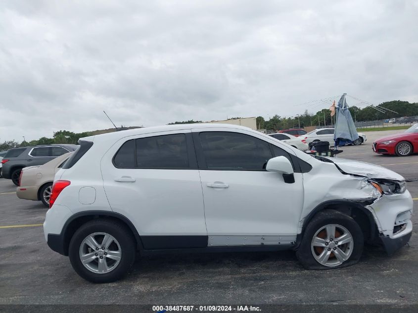 2019 CHEVROLET TRAX LS - 3GNCJKSB5KL259889