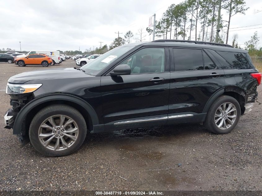 2022 FORD EXPLORER XLT - 1FMSK7DH5NGB15652