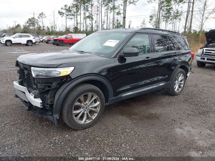 2022 FORD EXPLORER XLT - 1FMSK7DH5NGB15652