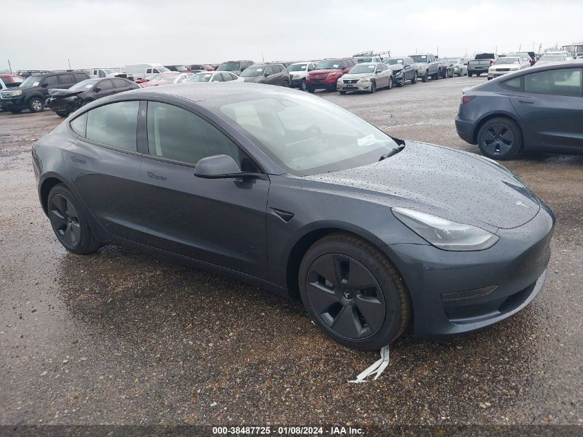 2023 TESLA MODEL 3 REAR-WHEEL DRIVE - 5YJ3E1EA5PF705619