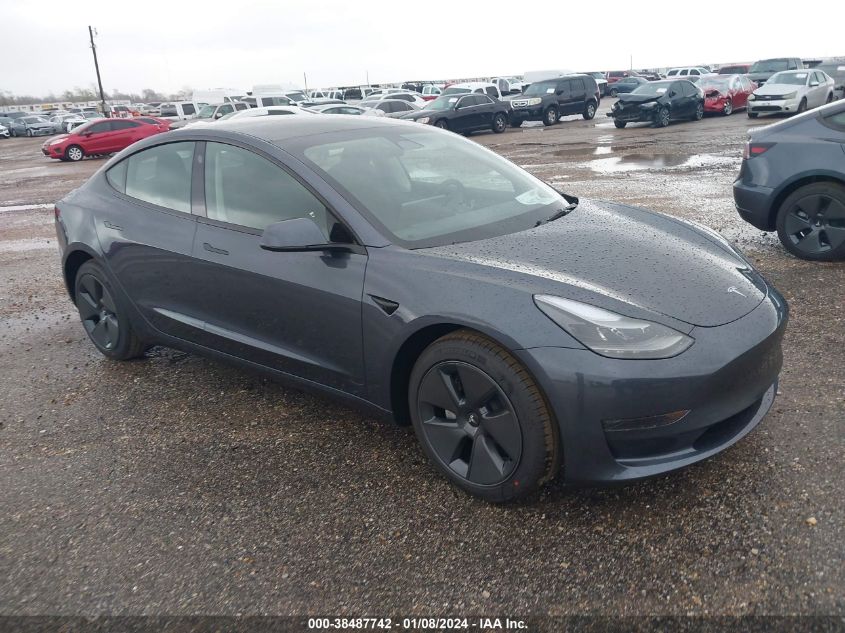 2023 TESLA MODEL 3 REAR-WHEEL DRIVE - 5YJ3E1EAXPF704398