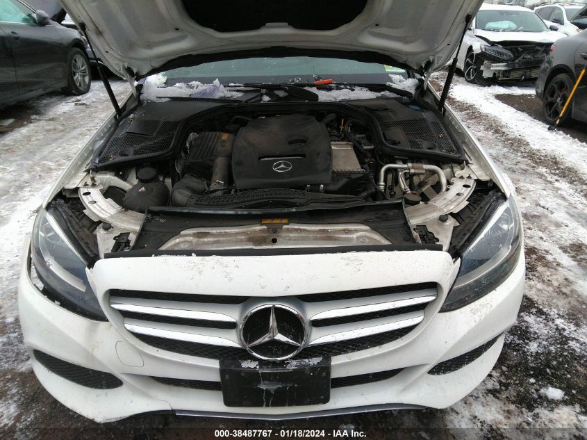 2017 MERCEDES-BENZ C 300 4MATIC/LUXURY 4MATIC/SPORT 4MATIC - 55SWF4KB1HU181152