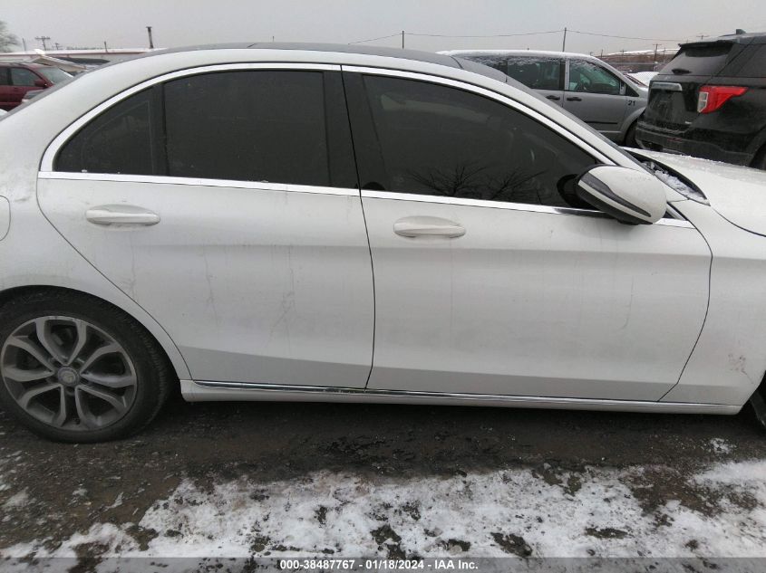 2017 MERCEDES-BENZ C 300 4MATIC/LUXURY 4MATIC/SPORT 4MATIC - 55SWF4KB1HU181152