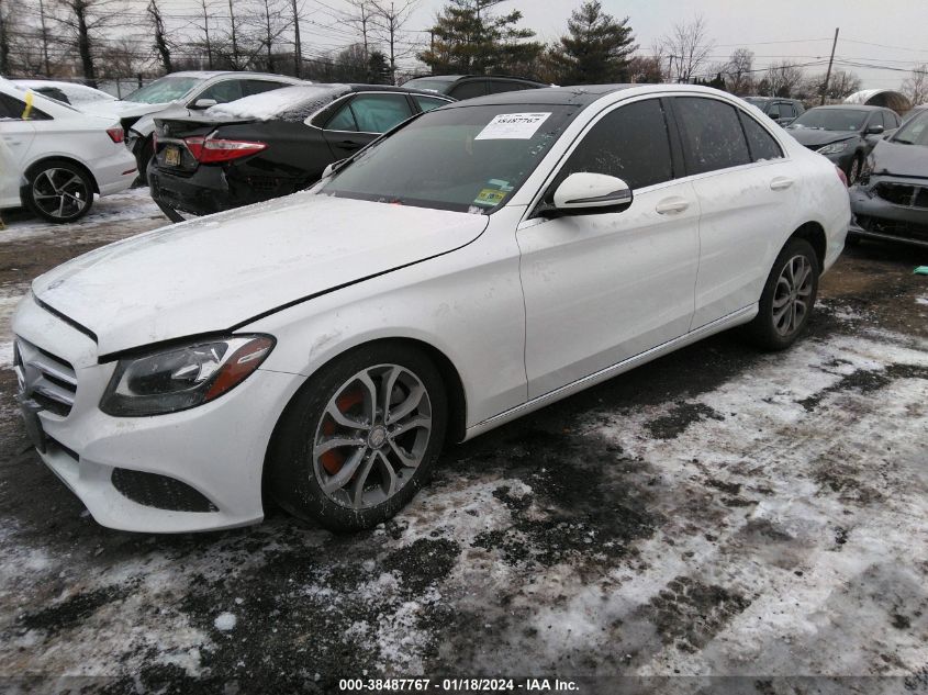 2017 MERCEDES-BENZ C 300 4MATIC/LUXURY 4MATIC/SPORT 4MATIC - 55SWF4KB1HU181152