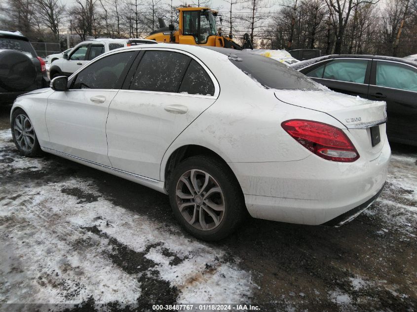 2017 MERCEDES-BENZ C 300 4MATIC/LUXURY 4MATIC/SPORT 4MATIC - 55SWF4KB1HU181152