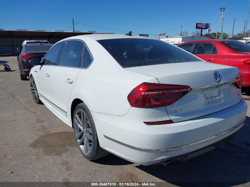 2017 VOLKSWAGEN PASSAT R-LINE - 1VWDT7A33HC076488