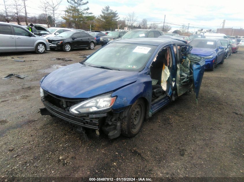 VIN 3N1AB7AP5HY358704 2017 NISSAN SENTRA S/SV/SR/SL