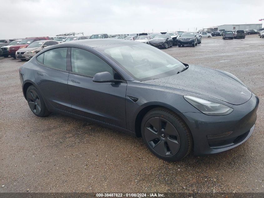 2023 TESLA MODEL 3 REAR-WHEEL DRIVE - 5YJ3E1EA8PF703203