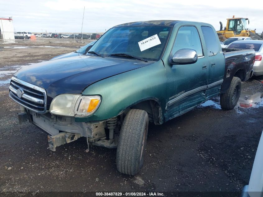 5TBRT34122S294836 | 2002 TOYOTA TUNDRA