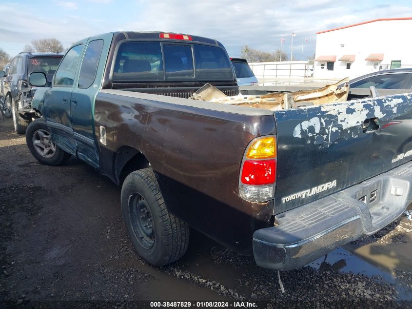 5TBRT34122S294836 | 2002 TOYOTA TUNDRA