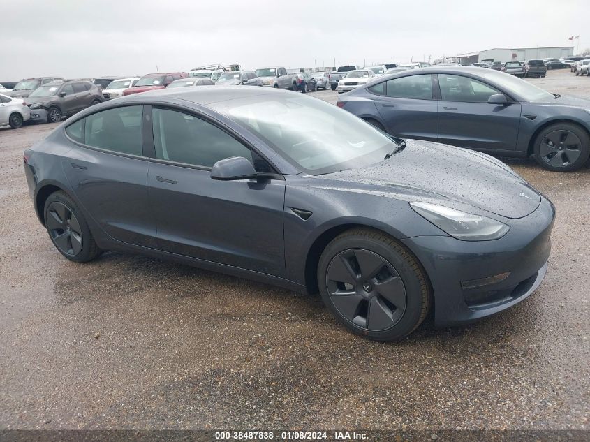 2023 TESLA MODEL 3 REAR-WHEEL DRIVE - 5YJ3E1EA4PF705787