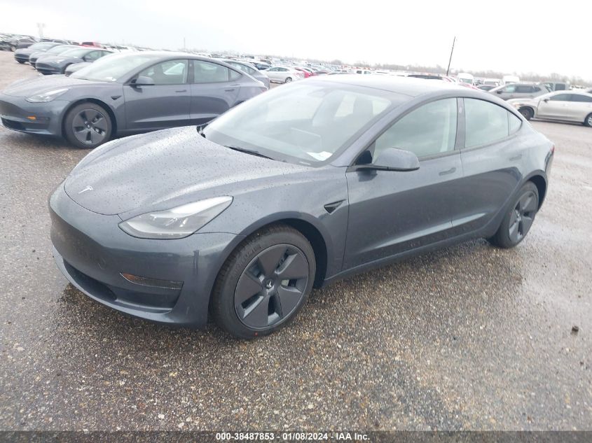 2023 TESLA MODEL 3 REAR-WHEEL DRIVE - 5YJ3E1EA9PF705428