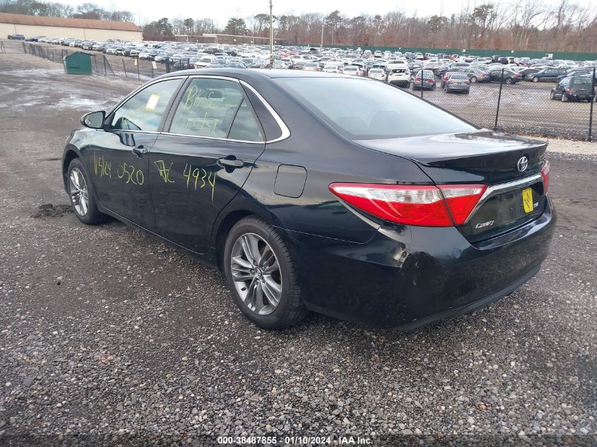 2015 TOYOTA CAMRY SE - 4T1BF1FK4FU488520