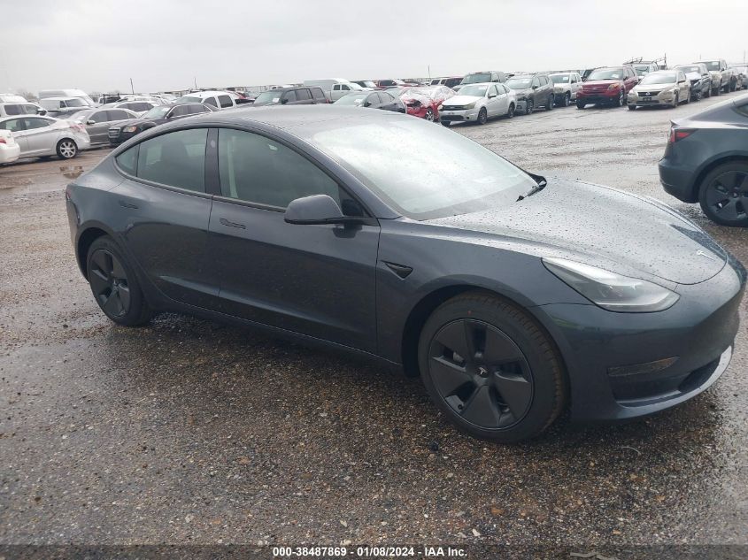 2023 TESLA MODEL 3 REAR-WHEEL DRIVE - 5YJ3E1EA3PF703576