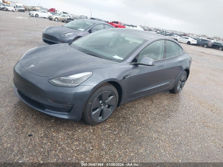 2023 TESLA MODEL 3 REAR-WHEEL DRIVE - 5YJ3E1EA3PF703576