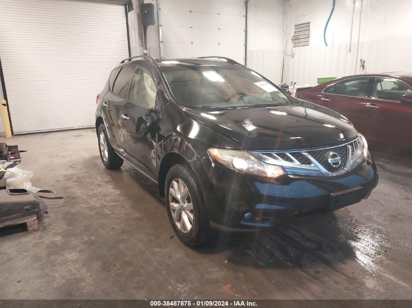 2013 NISSAN MURANO SV - JN8AZ1MW2DW322063
