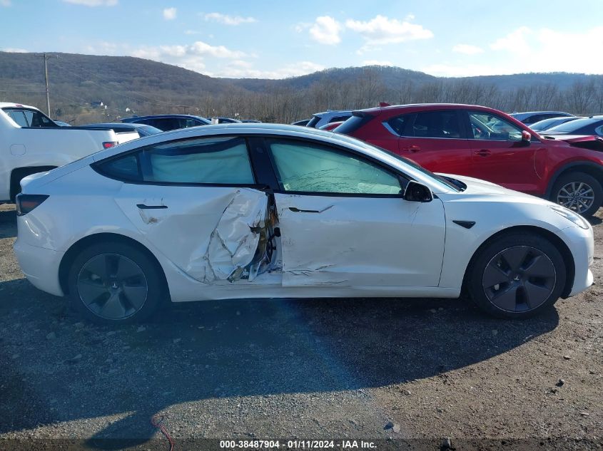 2021 TESLA MODEL 3 LONG RANGE DUAL MOTOR ALL-WHEEL DRIVE - 5YJ3E1EBXMF055240