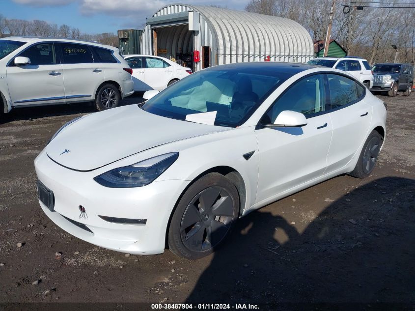 2021 TESLA MODEL 3 LONG RANGE DUAL MOTOR ALL-WHEEL DRIVE - 5YJ3E1EBXMF055240