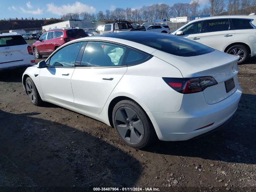 2021 TESLA MODEL 3 LONG RANGE DUAL MOTOR ALL-WHEEL DRIVE - 5YJ3E1EBXMF055240